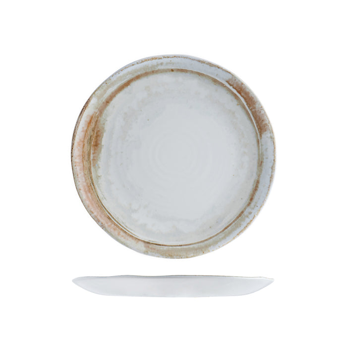 Dudson FINCA ORGANIC COUPE PLATE-230mm Ø SANDSTONE (x12)