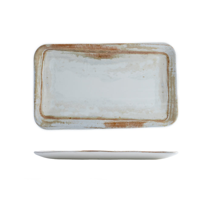 Dudson FINCA RECT COUPE PLATE-270x160mm SANDSTONE (x12)