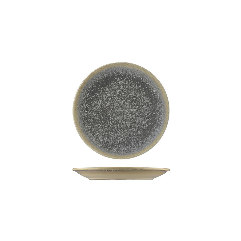 Dudson EVO ROUND COUPE PLATE-162mm Ø GRANITE (x6)