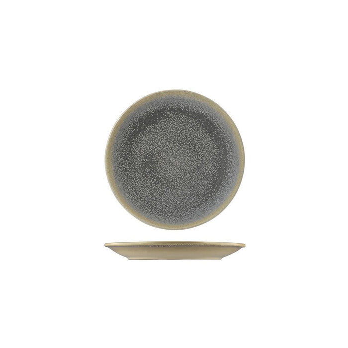 Dudson EVO ROUND COUPE PLATE-162mm Ø GRANITE (x6)