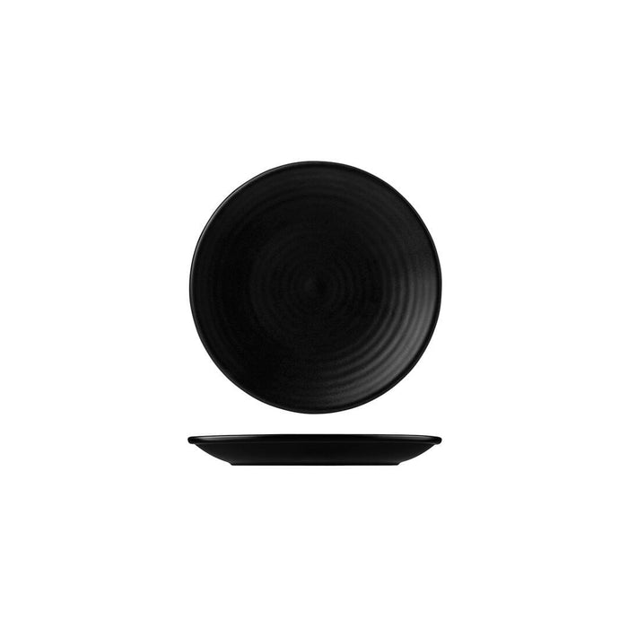 Dudson EVO ROUND COUPE PLATE-162mm Ø JET (x6)
