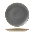 Dudson EVO ROUND COUPE PLATE-273mm Ø GRANITE [Box of 6]