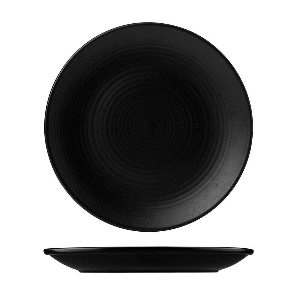 Dudson EVO ROUND COUPE PLATE-273mm Ø JET [Box of 6]
