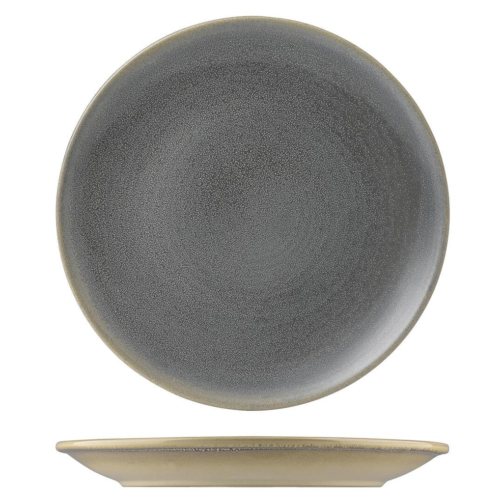 Dudson EVO ROUND COUPE PLATE-295mm Ø GRANITE [Box of 6]