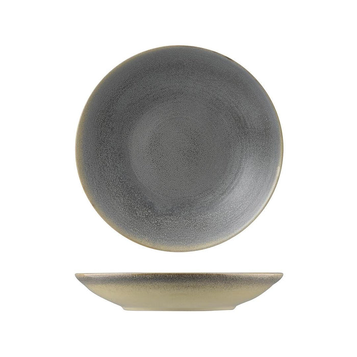Dudson EVO DEEP ROUND PLATE-243mm Ø GRANITE (x6)