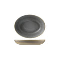 Dudson EVO DEEP OVAL BOWL-216x164mm GRANITE (x6)