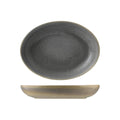 Dudson EVO DEEP OVAL BOWL-267x197mm GRANITE [Box of 6]