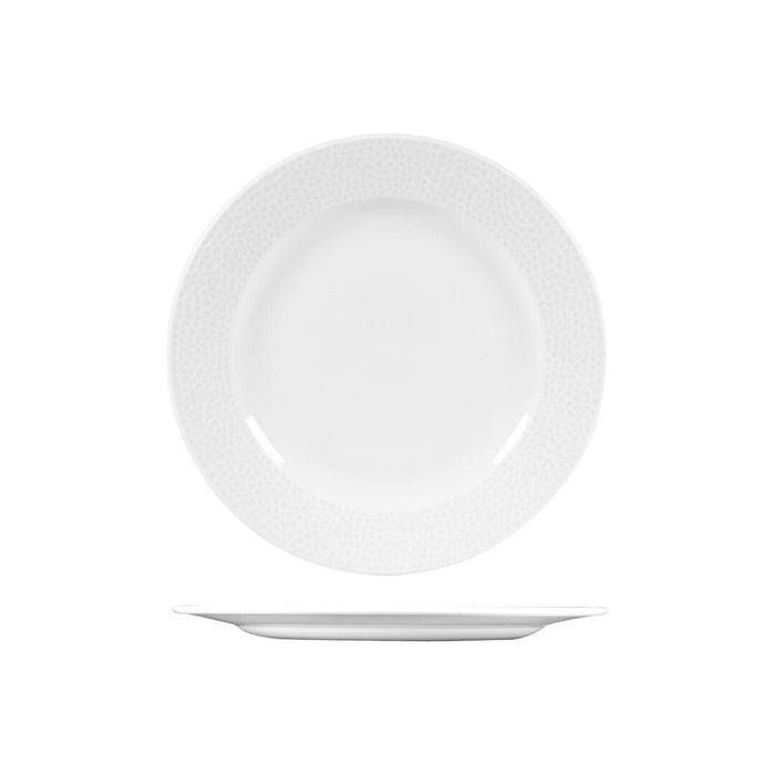 Churchill ISLA ROUND WIDE RIM PLATE-276mm Ø WHITE (x12)