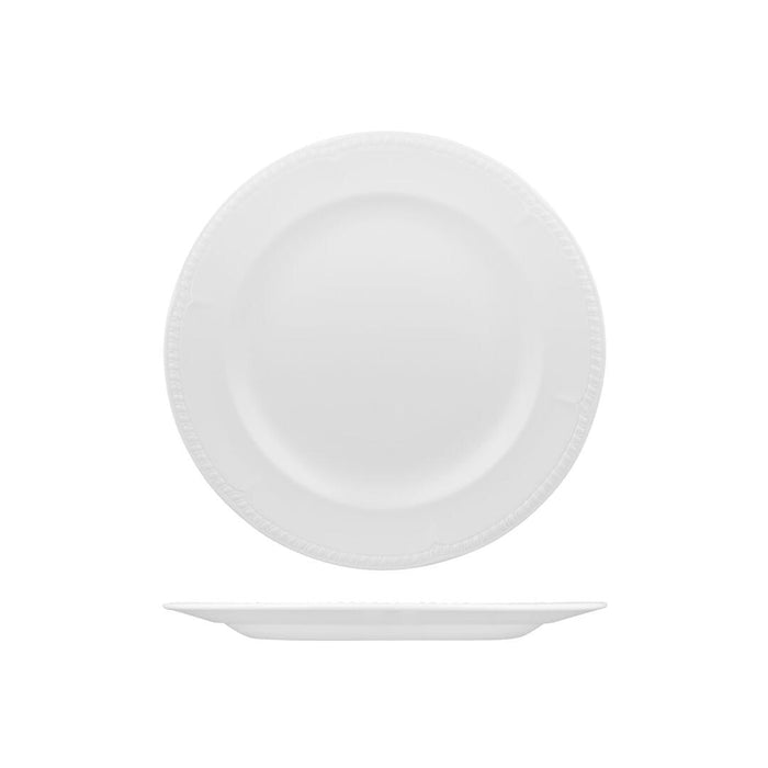 Churchill BUCKINGHAM ROUND PLATE-254mm Ø WHITE (x24)