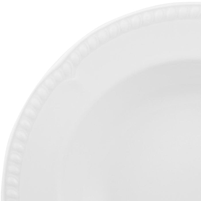 Churchill BUCKINGHAM ROUND WIDE RIM PASTA PLATE-230mm Ø | 330ml WHITE (x24)