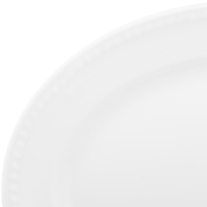Churchill BUCKINGHAM OVAL WIDE RIM PLATE-305mm WHITE (x12)