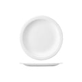 Churchill NOVA ROUND NARROW RIM PLATE-250mm Ø WHITE (x24)
