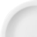 Churchill NOVA ROUND NARROW RIM PLATE-305mm Ø WHITE (x12)