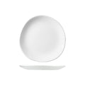 Churchill TRACE ORGANIC ROUND PLATE-210mm Ø WHITE (x12)