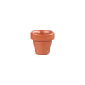 Churchill BIT ON THE SIDE PLANT POT-67mm Ø | 69mm H | 114ml  PAPRIKA (x12)