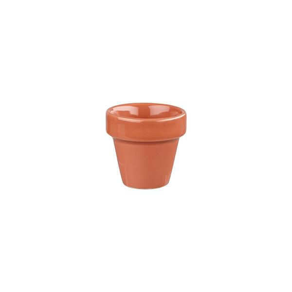 Churchill BIT ON THE SIDE PLANT POT-67mm Ø | 69mm H | 114ml  PAPRIKA (x12)