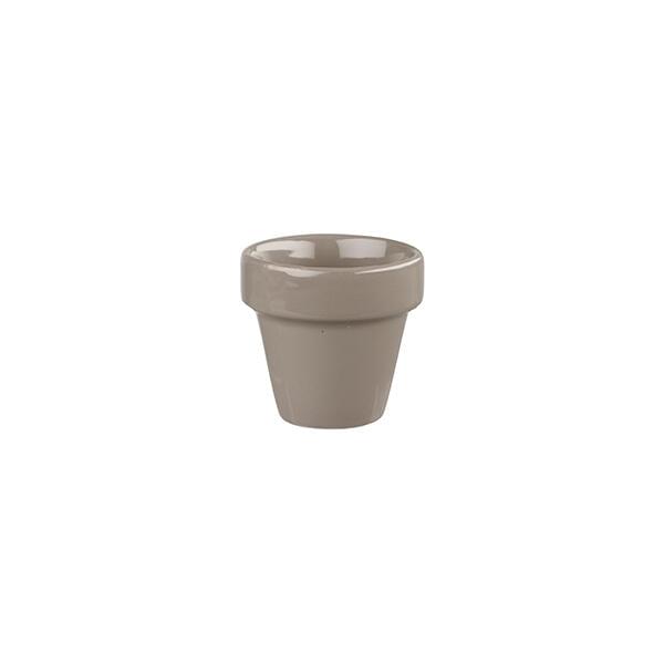 Churchill BIT ON THE SIDE PLANT POT-67mm Ø | 69mm H | 114ml  PEBBLE (x12)
