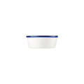 Churchill RETRO BLUE PIE DISH-135mm Ø | 500ml  WHITE W/BLUE LINE (x12)