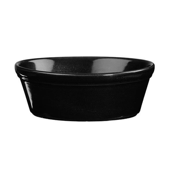 Churchill COOKWARE OVAL DISH-152x113mm | 450ml  BLACK (x12)