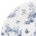 Churchill VINTAGE PRINTS ROUND PLATE-305mm Ø PRAGUE TOILE (x6)