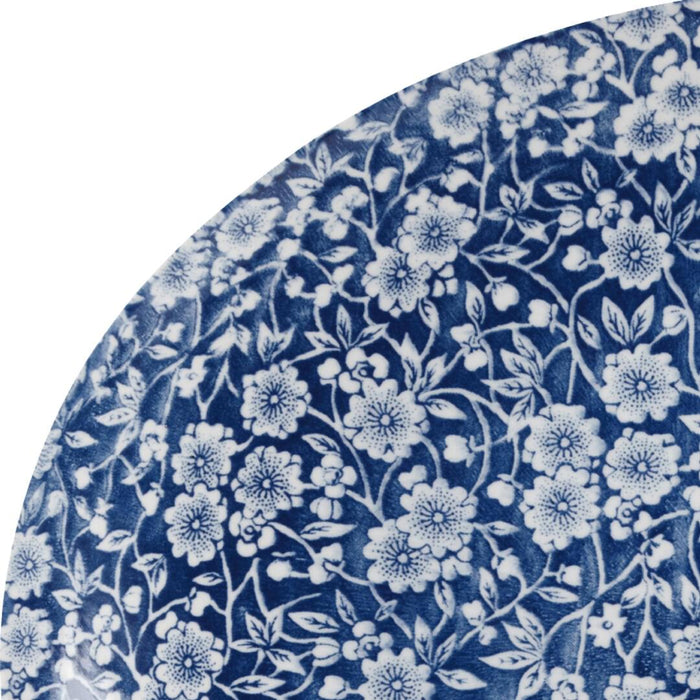 Churchill VINTAGE PRINTS OVAL COUPE PLATE-317x255mm PRAGUE VICTORIAN CALICO  (x6)