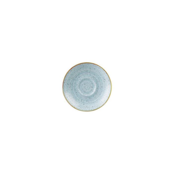 Churchill STONECAST ESPRESSO SAUCER-118mm Ø DUCK EGG (x12)
