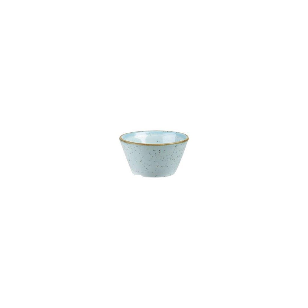Churchill STONECAST CONICAL SAUCE DISH-90ml  DUCK EGG (x12)