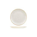 Churchill STONECAST ROUND COUPE PLATE-165mm Ø  BARLEY WHITE (x12)
