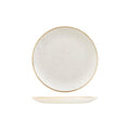 Churchill STONECAST ROUND COUPE PLATE-217mm Ø  BARLEY WHITE (x12)