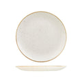 Churchill STONECAST ROUND COUPE PLATE-260mm Ø  BARLEY WHITE (x12)
