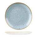 Churchill STONECAST ROUND COUPE PLATE-324mm Ø  DUCK EGG (x6)