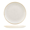 Churchill STONECAST ROUND COUPE PLATE-324mm Ø  BARLEY WHITE (x6)