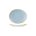 Churchill STONECAST OVAL COUPE PLATE-192mm  DUCK EGG (x12)