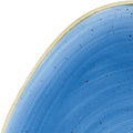 Churchill STONECAST TRIANGULAR PLATE-300mm  CORNFLOWER BLUE (x6)