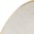 Churchill STONECAST TRIANGULAR PLATE-300mm  BARLEY WHITE (x6)
