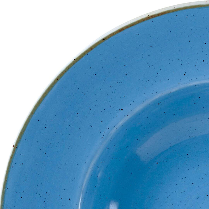 Churchill STONECAST WIDE RIM BOWL-280mm Ø  CORNFLOWER BLUE (x12)