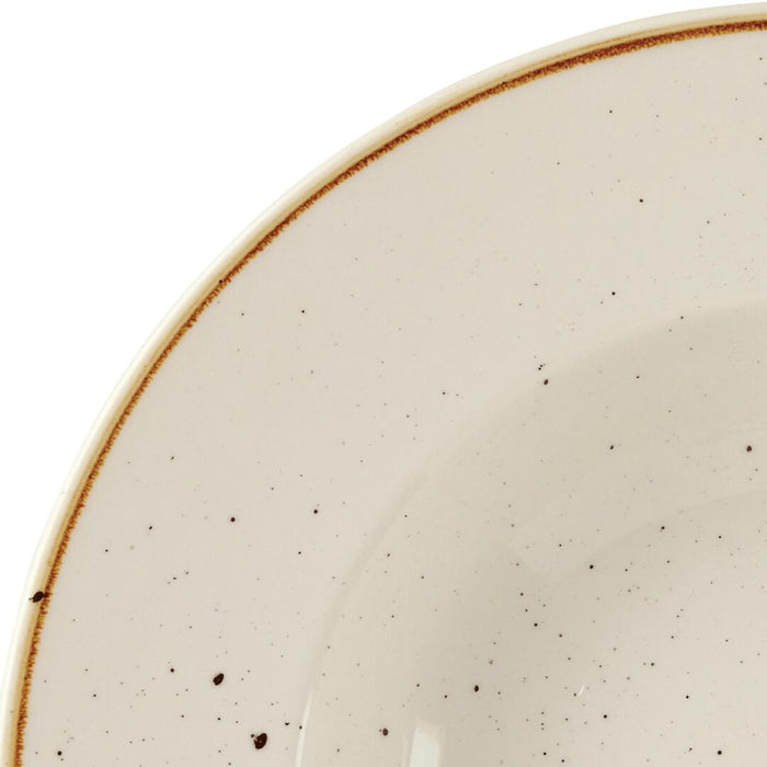 Churchill STONECAST WIDE RIM BOWL-280mm Ø  BARLEY WHITE (x12)