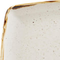 Churchill STONECAST SQUARE DEEP PLATE-268x268mm  BARLEY WHITE (x6)