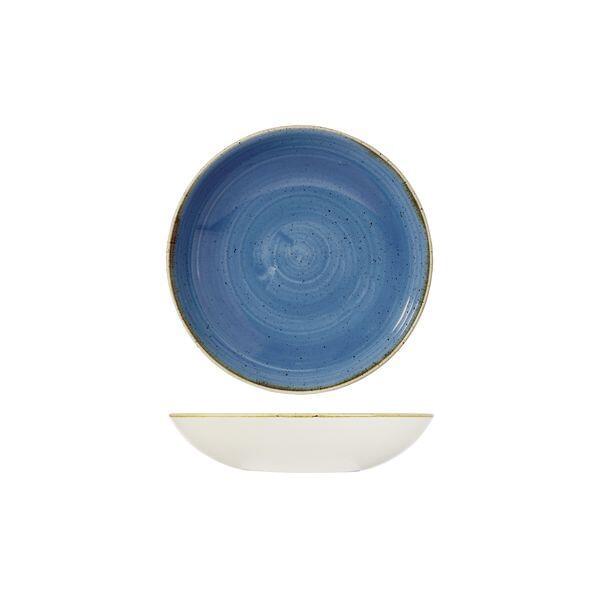 Churchill STONECAST ROUND COUPE BOWL-182mm Ø | 426ml  CORNFLOWER BLUE (x12)