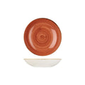 Churchill STONECAST ROUND COUPE BOWL-182mm Ø | 426ml  SPICED ORANGE (x12)