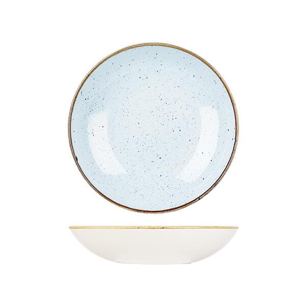Churchill STONECAST ROUND COUPE BOWL-248mm Ø | 1136ml  DUCK EGG (x12)