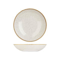 Churchill STONECAST ROUND COUPE BOWL-248mm Ø | 1136ml  BARLEY WHITE (x12)