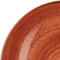 Churchill STONECAST ROUND COUPE BOWL-310mm Ø | 2400ml  SPICED ORANGE (x6)