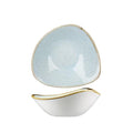 Churchill STONECAST TRIANGULAR BOWL-185mm | 370ml DUCK EGG (x12)