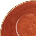 Churchill STONECAST TRIANGULAR BOWL-230mm | 600ml SPICED ORANGE (x12)