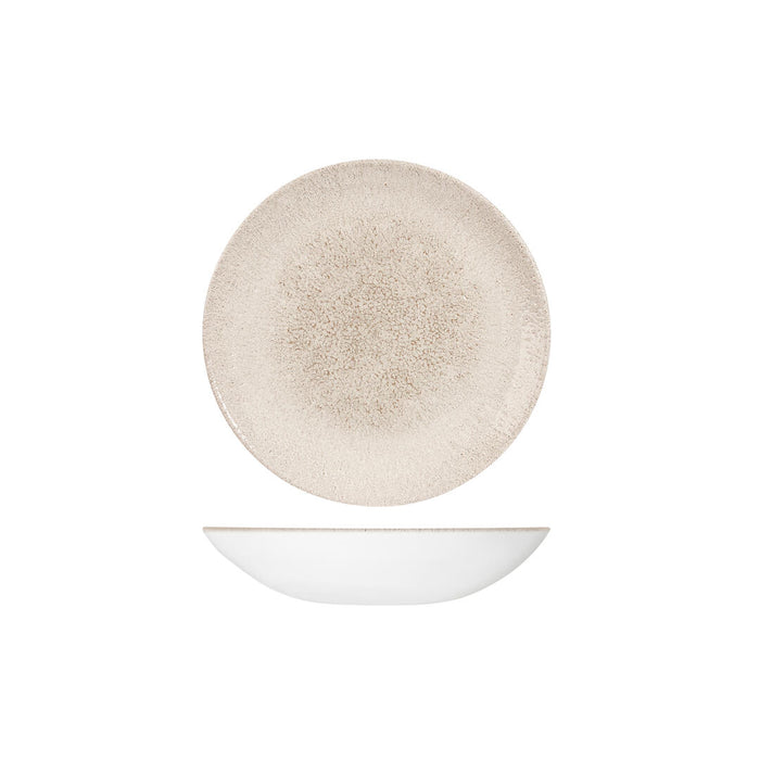 Churchill STUDIO PRINTS RAKU ROUND COUPE BOWL-182mm Ø | 426ml  AGATE GREY (x12)