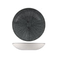 Churchill STUDIO PRINTS AGANO ROUND COUPE BOWL-248mm Ø | 1136ml  BLACK (x12)