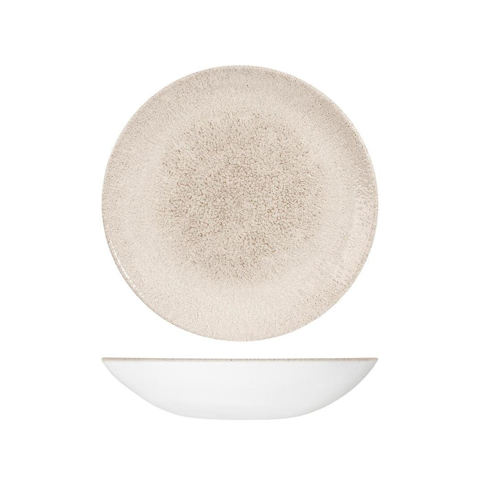 Churchill STUDIO PRINTS RAKU ROUND COUPE BOWL-248mm Ø | 1136ml  AGATE GREY (x12)