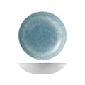 Churchill STUDIO PRINTS RAKU ROUND COUPE BOWL-248mm Ø | 1136ml  TOPAZ BLUE (x12)