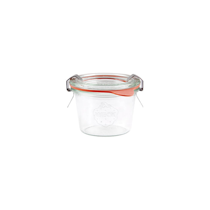 Weck COMPLETE GLASS JARS W/LID/SEAL 80ml 60x55mm (080) EA